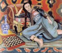 Matisse, Henri Emile Benoit - odalisque with a turkish chair